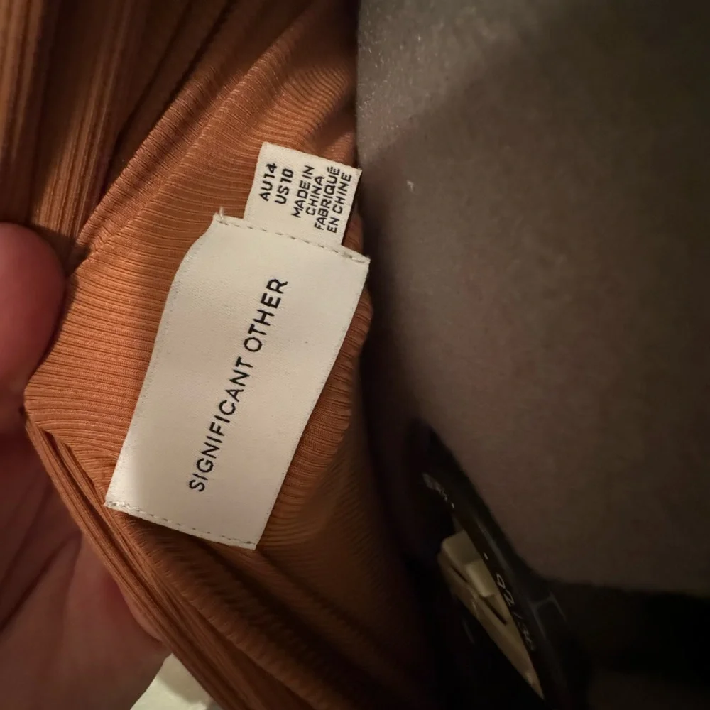 SIGNIFICANT OTHER - ONE SHOULDER MIDI DRESS - Picture 7 of 9